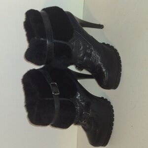 ASH Italia Enigma  Women's Boots Size 38 Black Stiletto